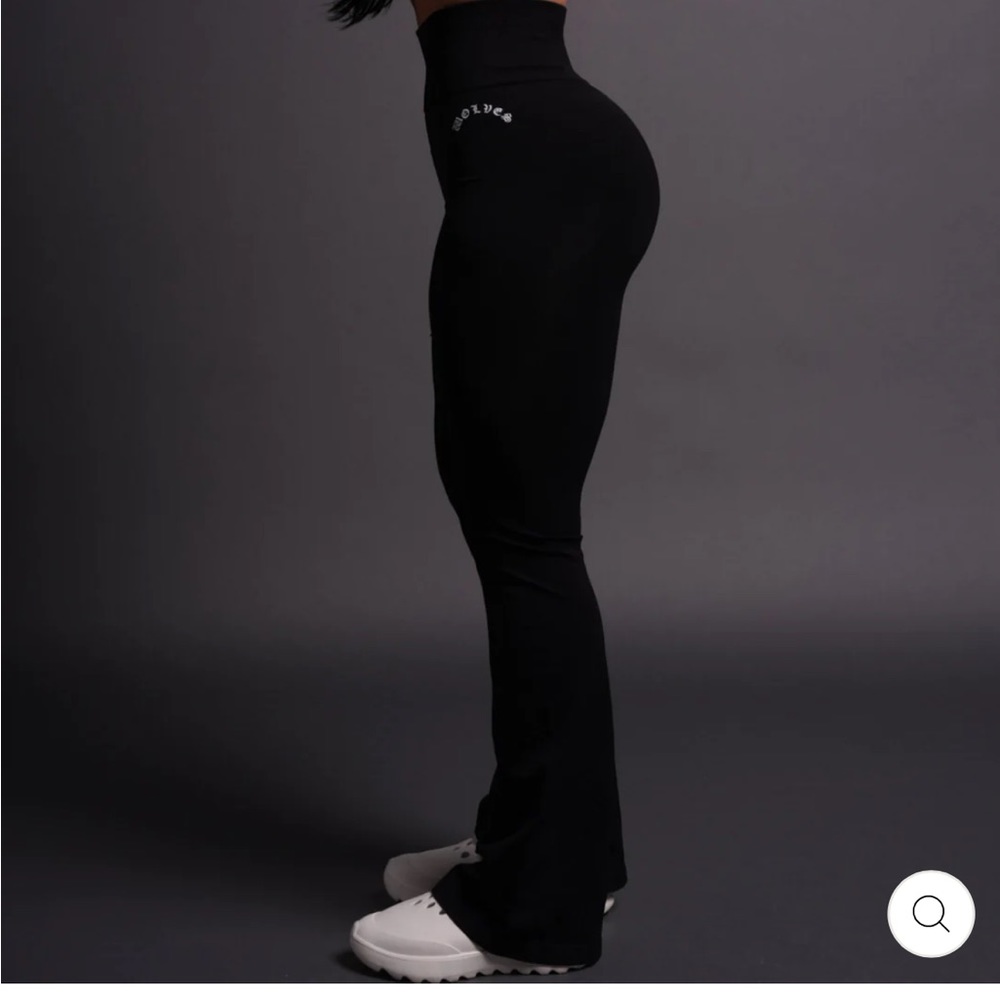Darc Sport Black Boot Cut Flare Performance Pants